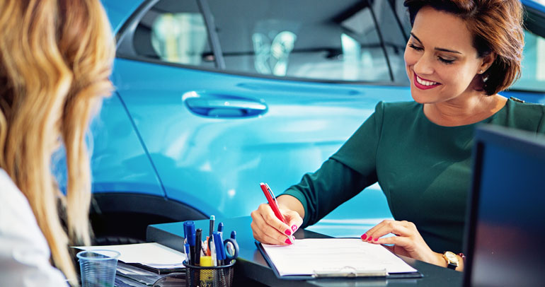 New car buyer purchases electric vehicle from a familiar, well-established automaker