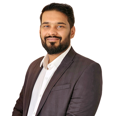 An image of Paritosh Gupta, associate project manager with the Automotive & Mobility practice at Escalent