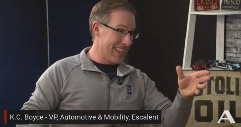 Image of Escalent's K.C. Boyce, VP of Automotive & Mobility, as a guest on Autoline After Hours for their segment on, Who Will Buy EVs & And Who Won't.